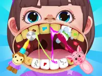 Baby Hospital Dentist Caring background