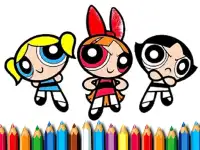 Powerpuff Girls Coloring background