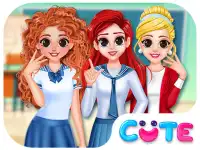 BFF Princess Back To School background