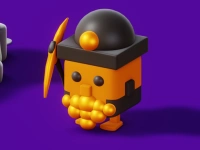 Crossy Miner background