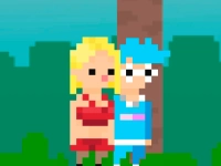 Fire Girl and Water Boy : Candy Forest background