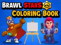 Brawl Stars Coloring Books background