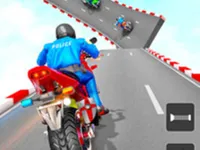 Mega Ramp Stunt Moto - Fun & Run 3D Game background