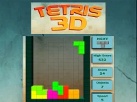 Tetris 3D background