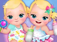 My New Baby Twins background