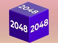 Chain Cube 2048 3D background