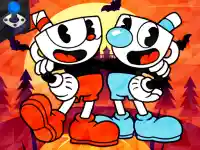Cuphead Halloween background