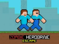 Zombie Herobrine Escape background