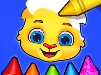 Coloring Book For Kids Game background