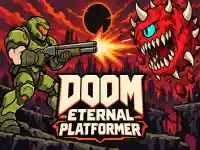 Doom Eternal Platformer background