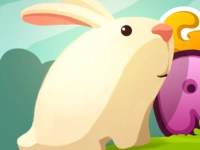 Feed Vegetables Rabbit background