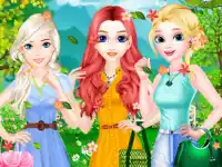 Spring Fashion Color Dress background