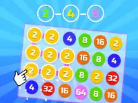2-4-8 : link identical numbers background