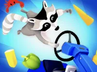 Raccoon Retail background