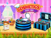 Makeup and Cosmetic Box Cake 2022 background