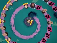 Squid Game Bubble Shooter background
