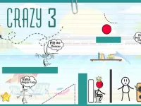 Crazy Three Puzzle background
