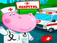Kids Hospital Doctor background