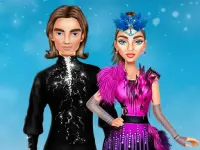 Ice Skating Ballerina background