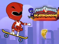 Power Rangers Skateboading background