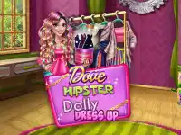 Hipster Dolly Dress Up background