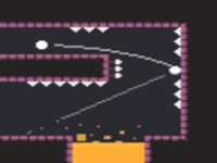 Golf in dungeon background