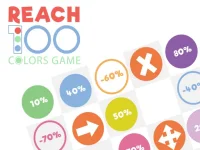 Reach 100 : Colors Game background