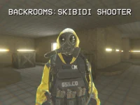 Backrooms: Skibidi Shooter background