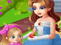 Family Picnic Of The King background