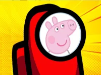 Peppa  Among Us background