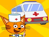 Kid E Cats Animal Doctor Games Cat Doctor Game background