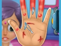 Hand Surgery Doctor Care Game! background