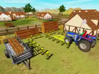 Tractors Parking background