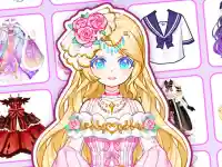 Anime Princess Dress Up Games background