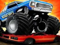 Monster Truck Destruction background
