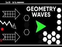 Geometry Waves background