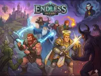 Endless idle RPG background