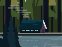 Wild Cabin Hidden background