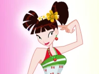 Winx Musa Dress Up background