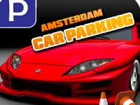 Amsterdam Car Parking background
