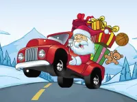 Christmas Vehicles Hidden Keys background