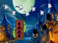 Halloween Cemetery Escape background