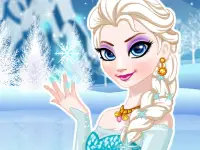 Ice Queen Beauty Salon background