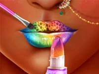 Lip Art - The Perfect Lipstick Makeup Game background