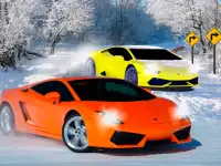 Snow Track Racing 3D background