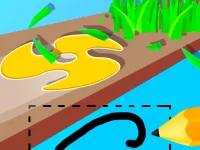 Scribble Grass Cutter background
