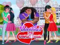 Valentine Day Couples Goal background