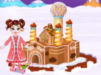 Baby Taylor Christmas Town Build background