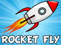 Rocket Fly Forward background