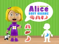 World of Alice   Body Organs background